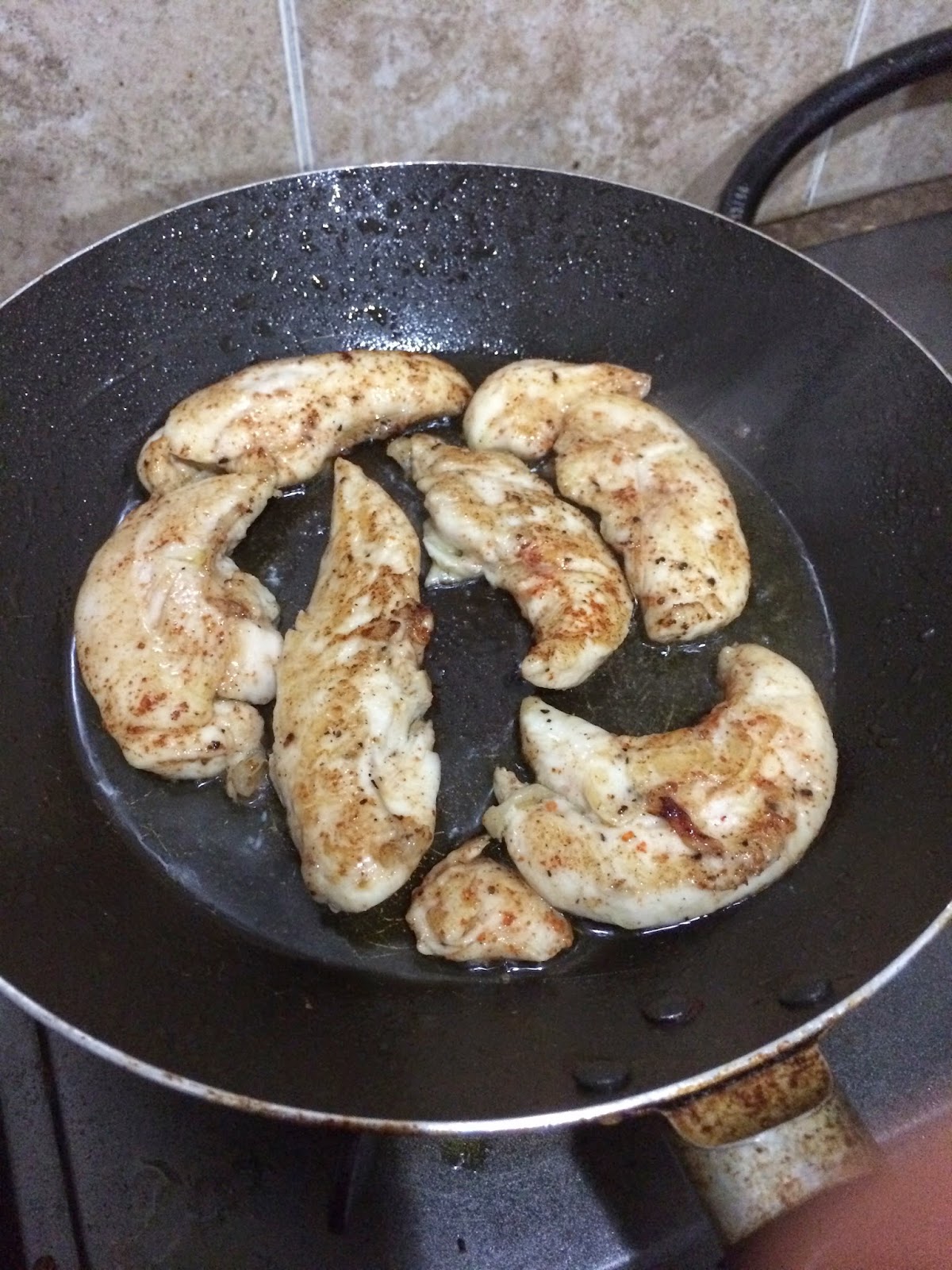 Resepi : Tortilla Ayam Panggang (Grill Chicken Wrap 